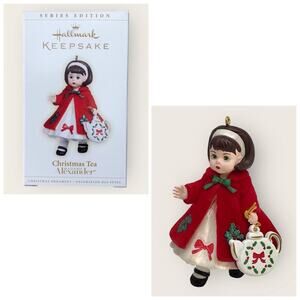Hallmark Madame Alexander Christmas Tea Ornament #11 2006 with Box